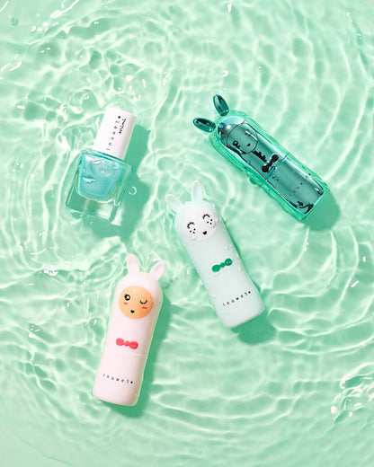 Kids Nagellack – Wasserbasiert & Duftend Türkis / Apfelduft