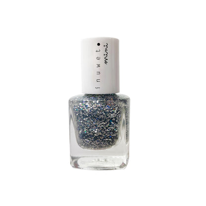 Kids Nagellack – Wasserbasiert & Duftend Glitter Silver Dreamer / Vanilleduft