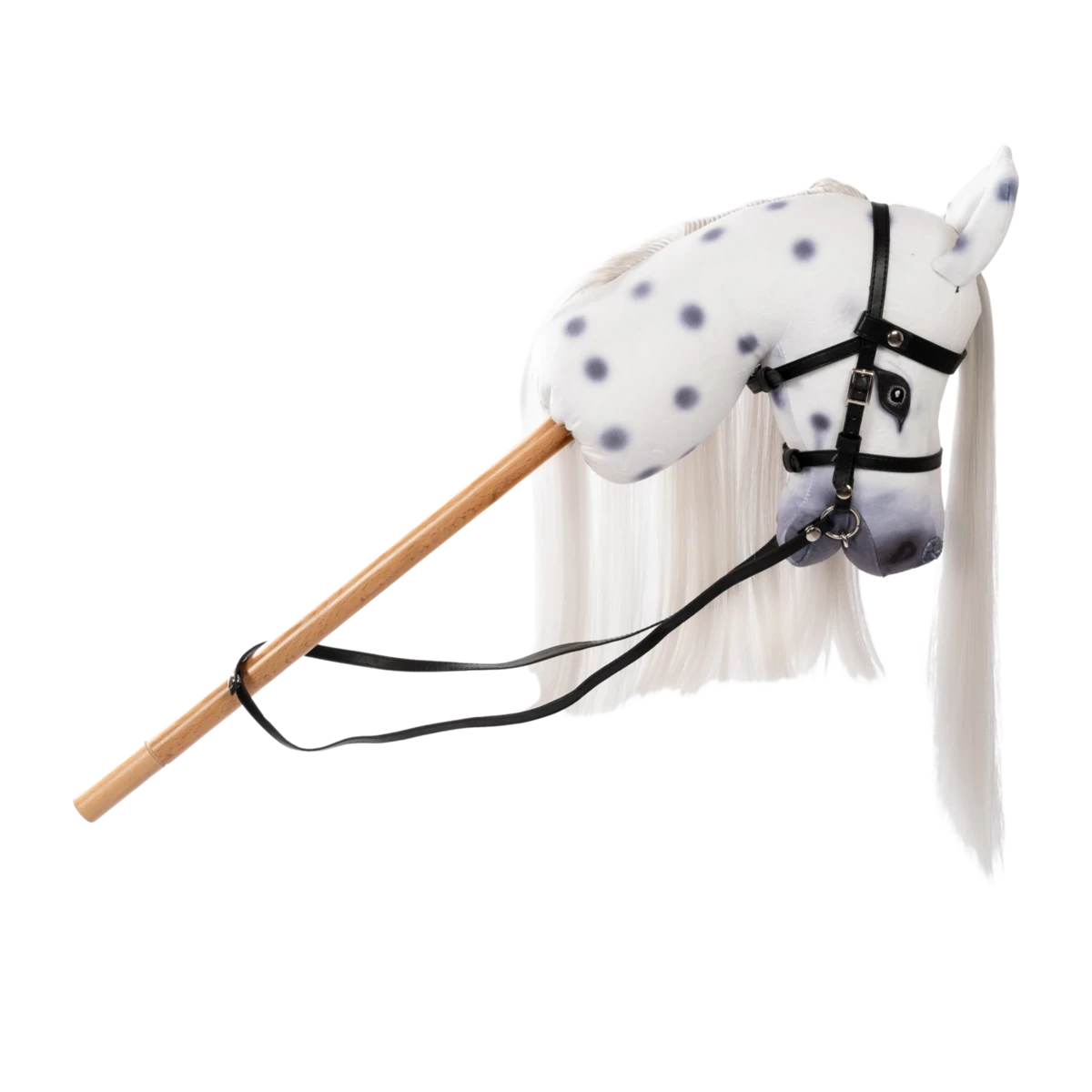Hobbyhorse Magic | Cheval de loisir tacheté à la crinière grise