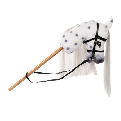 Hobbyhorse Magic | Spotted Hobby Horse with grey mane