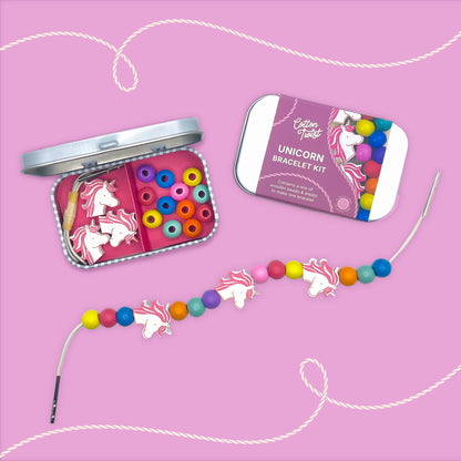 COMING SOON Einhorn-Armband-Geschenkdose – Kreativer Schmuckspaß für Kinder