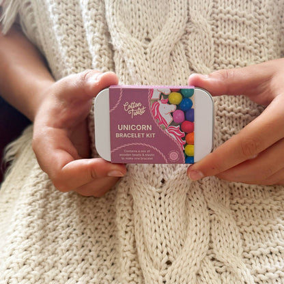 COMING SOON Einhorn-Armband-Geschenkdose – Kreativer Schmuckspaß für Kinder