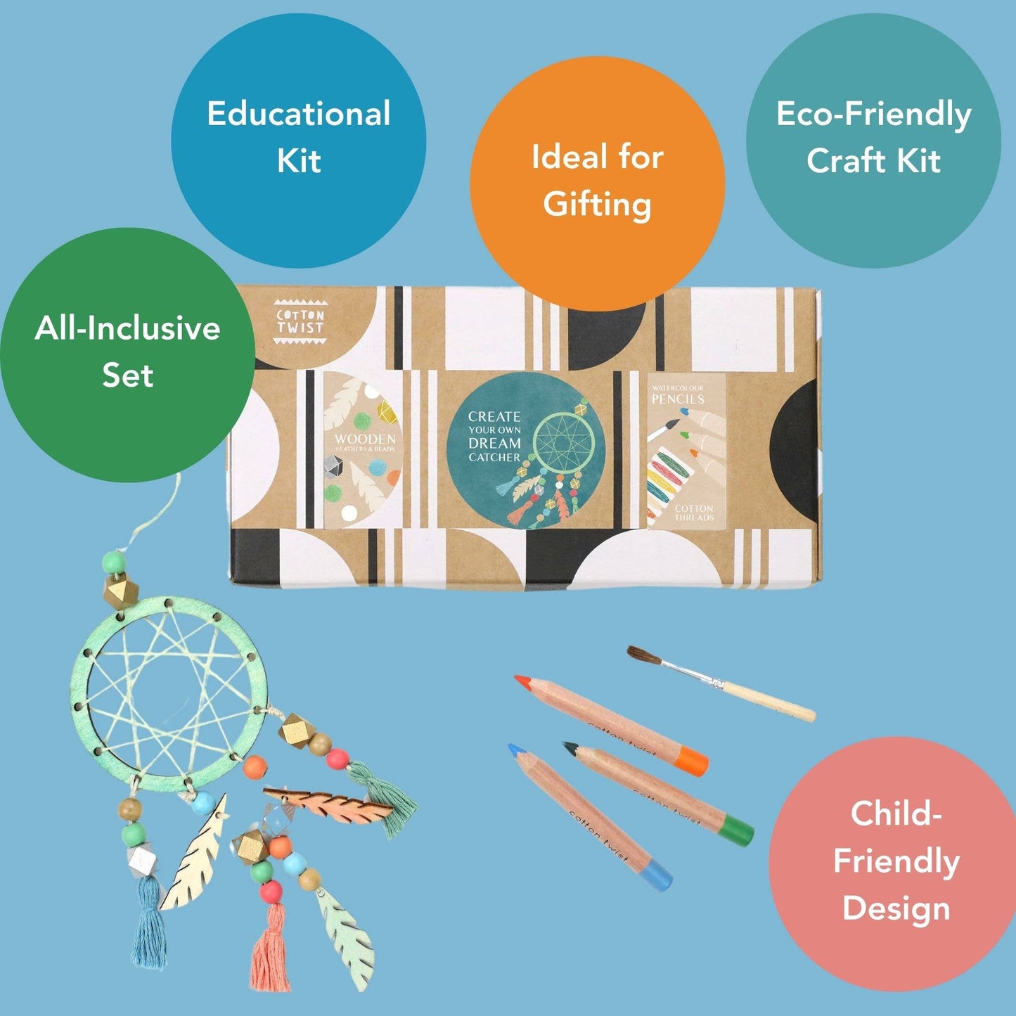 COMING SOON Bastelset Traumfänger – Kreativer Schmuck für Kinder