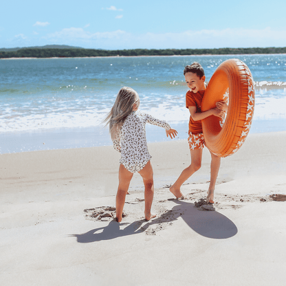 Schwimmring Ø 55 cm orange 3-6 Jahre Seastars