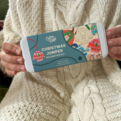 COMING SOON Weihnachts-Pullover-Bastelset – Kreativer Weihnachtsspaß für Kinder