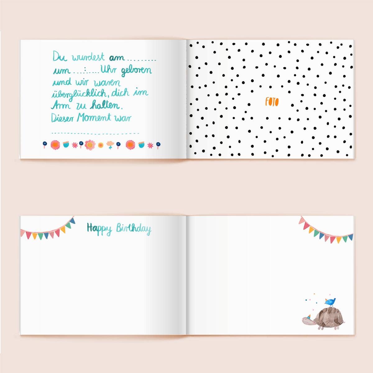 Babytagebuch Hardcover