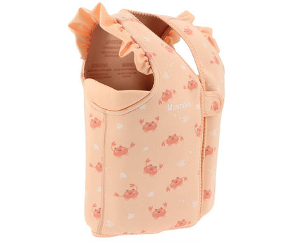 Schwimmweste orange-blush 3-6 Jahre Crab Coral