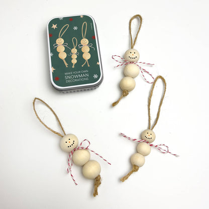 COMING SOON Weihnachtsschmuck-Bastelset – Schneemann