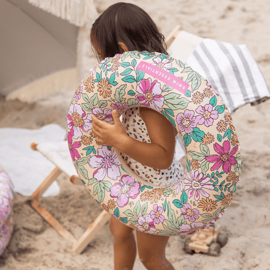 Schwimmring Ø 55 cm mehrfarbig 3 - 6 Jahre BLOSSOM