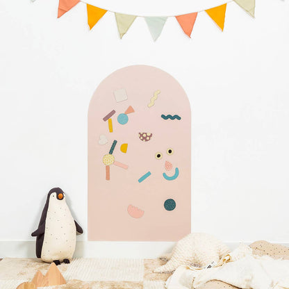 Magnettafel 1mx58cm Rosé-beige Arch