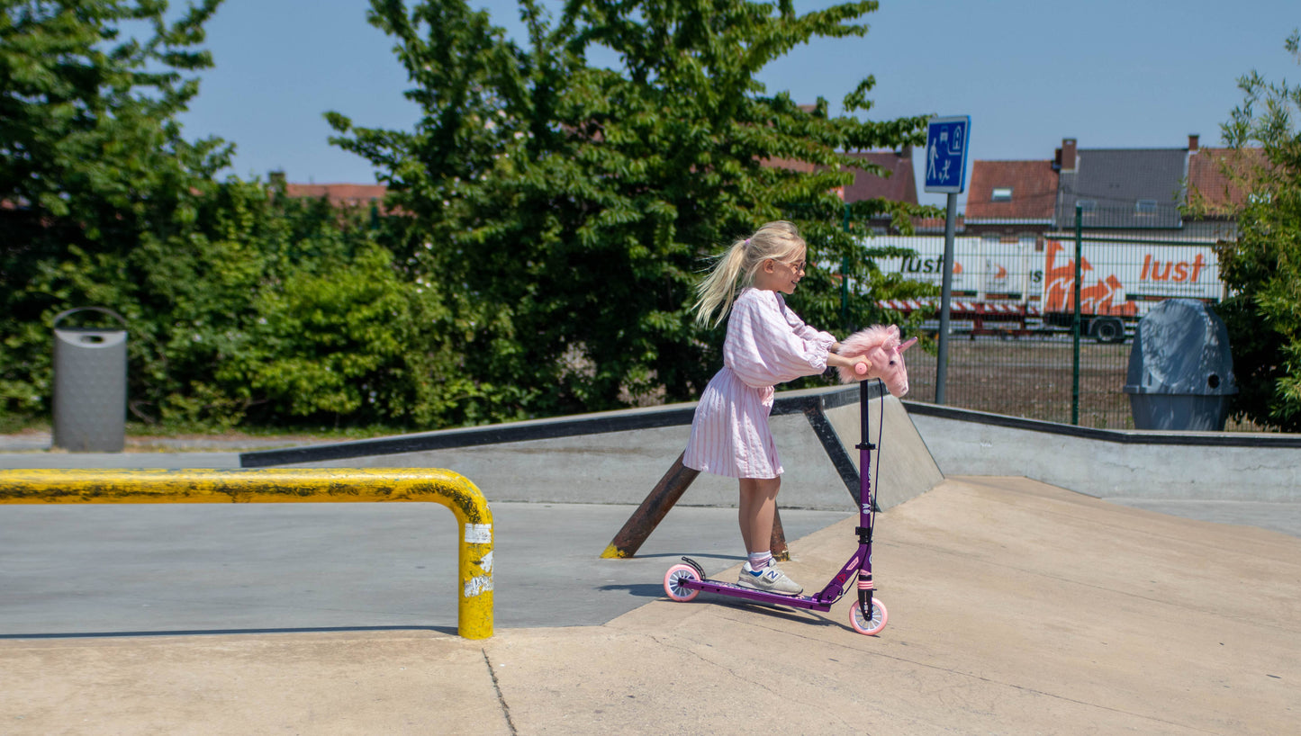 Tierischer Lenkerfreund – Einhorn für Roller/Fahrrad