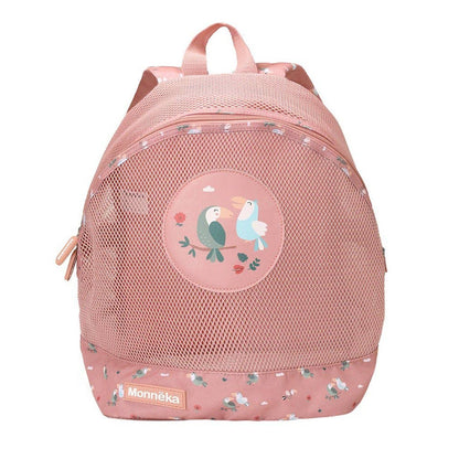 Kinderrucksack Anti-Sand burgunder-rosé Toucan
