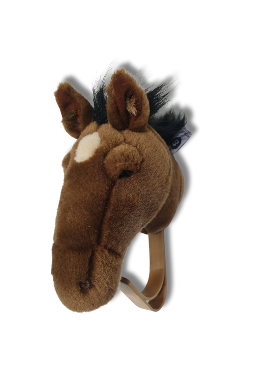 Kleiderhaken braunes Pferd