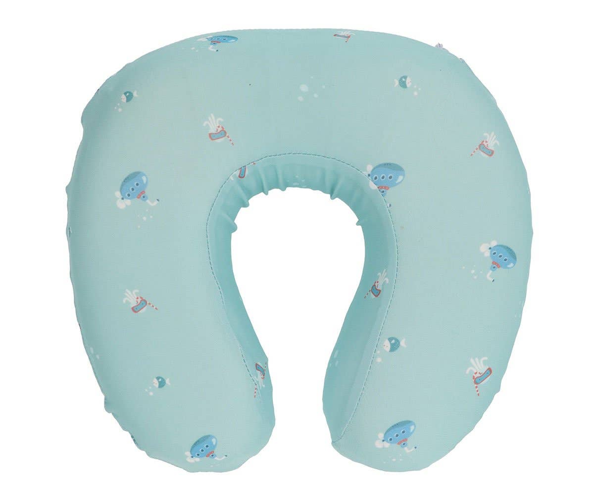 Oreiller de voyage pour enfants sous-marin
