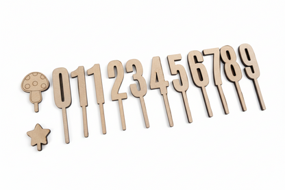 Geburtstagskranz *Happy Birthday* mit Zahlen, handgefertigt