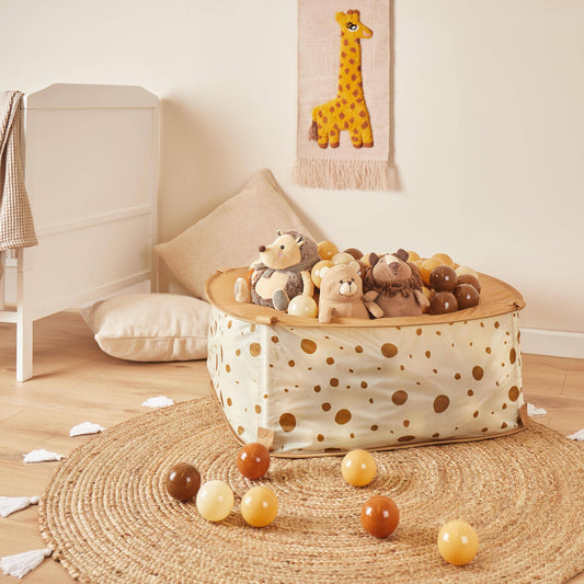Pop up Bällebad mit 50 Bällen DEARLY DOTS