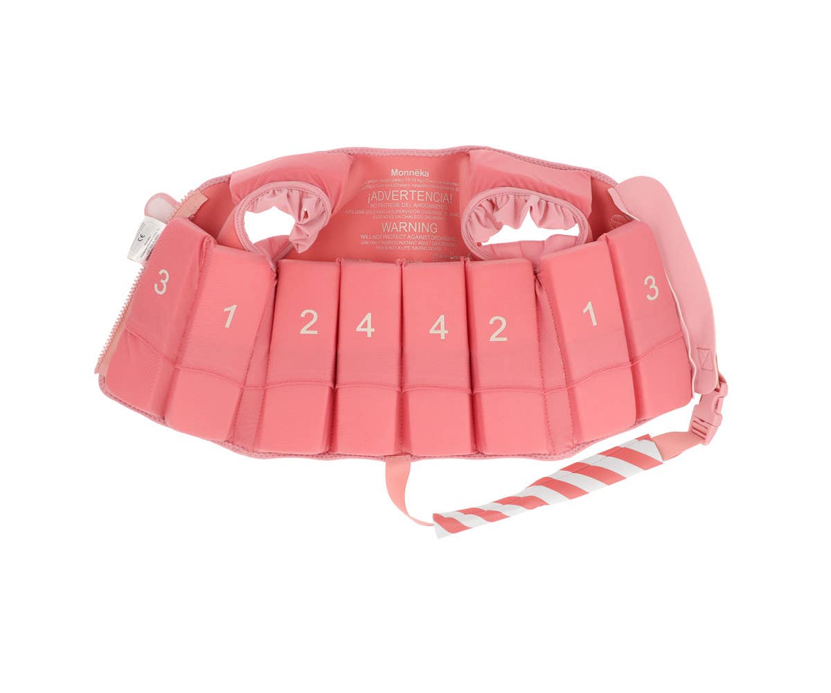 Schwimmweste blush 2–3 Jahre *Stripes Bloom*