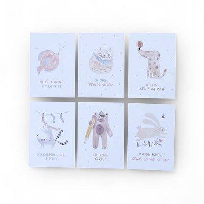Cartes d'affirmation pour enfants