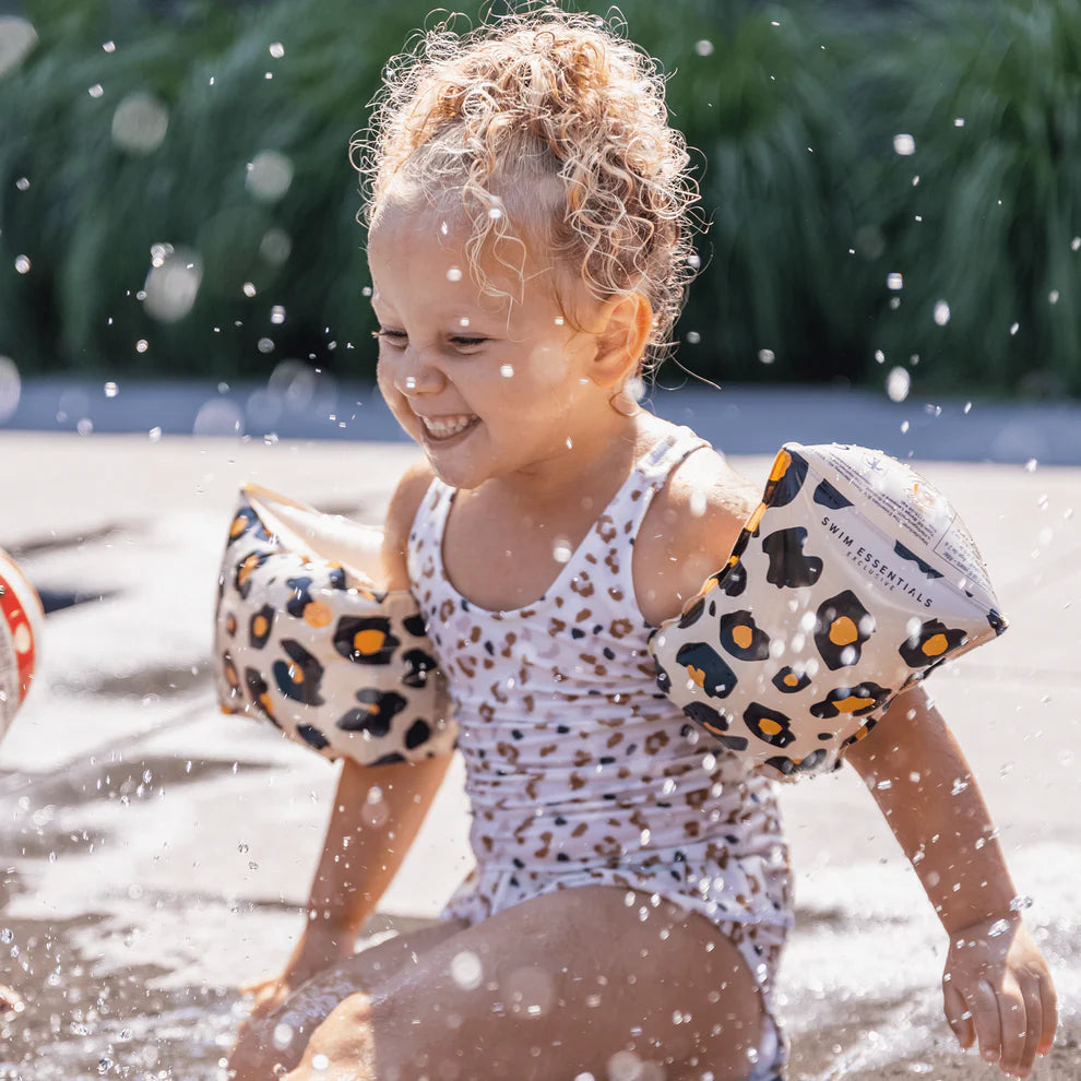 Schwimmflügel beige  2-6 Jahre SAFARI CHIC