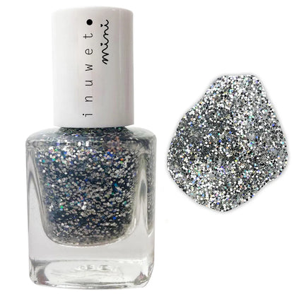 Kids Nagellack – Wasserbasiert & Duftend Glitter Silver Dreamer / Vanilleduft