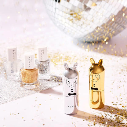 Kids Nagellack – Wasserbasiert & Duftend Glitter Silver Dreamer / Vanilleduft